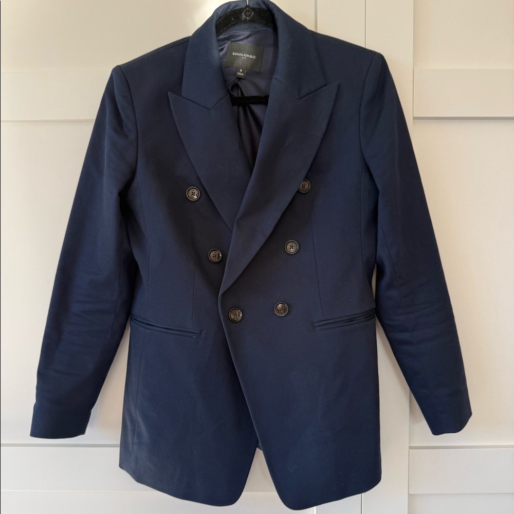 Banana republic navy blazer